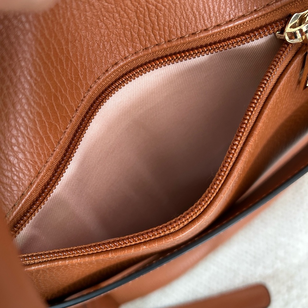 Brown Leather Backpack - Picture 6 of 16